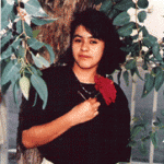 Clara Veronica Caloca Lopes (16 years old).